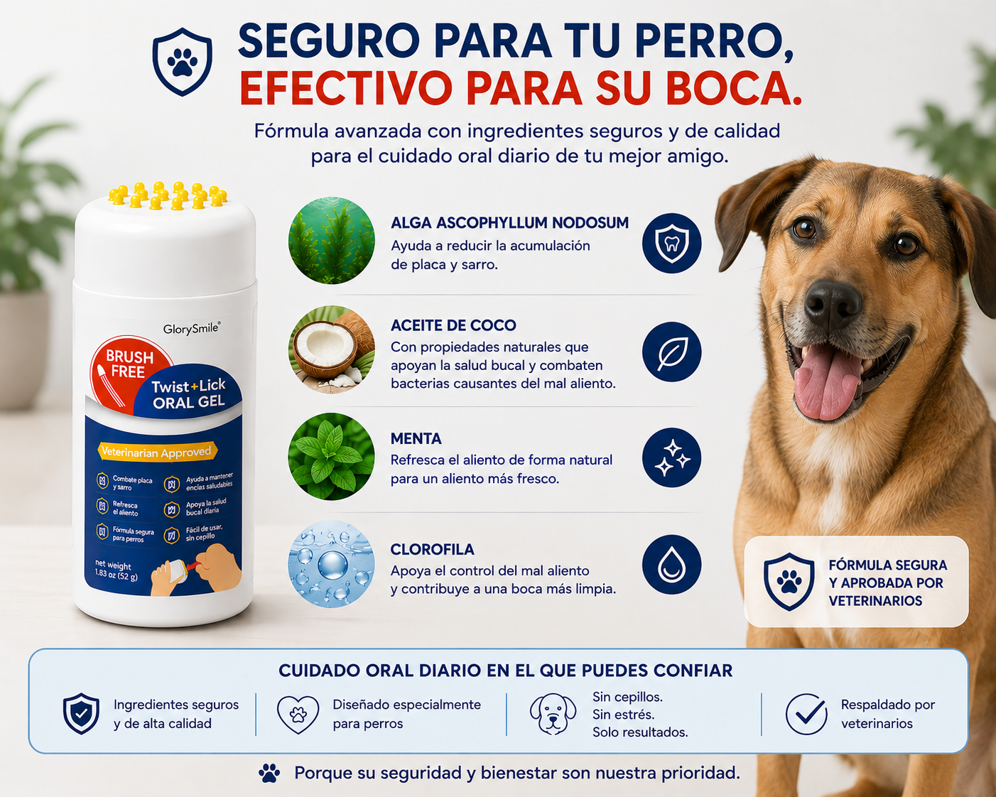 Twist + Lick | Gel Dental para Perros Sin Cepillo