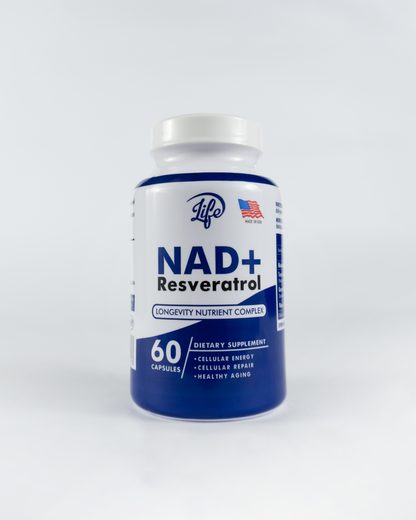 NAD+ Resveratrol – Complejo Nutricional para la Longevidad