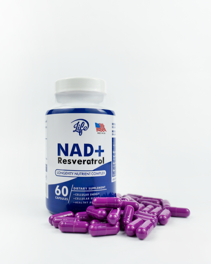 NAD+ Resveratrol – Complejo Nutricional para la Longevidad