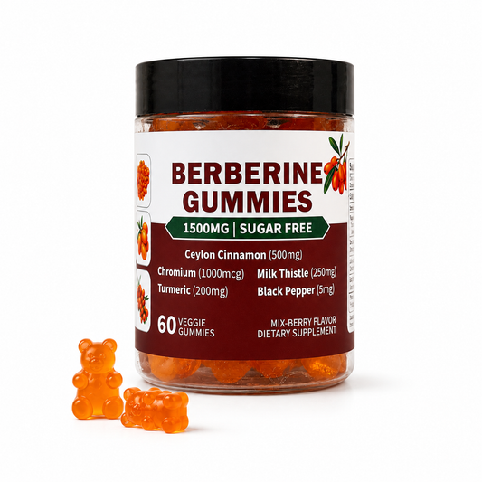 Gomitas de Berberina 1500MG | Apoyo Metabólico Natural