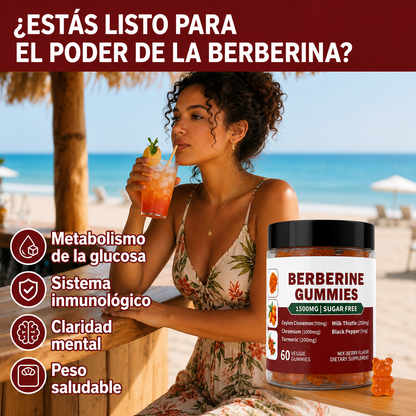 Gomitas de Berberina 1500MG | Apoyo Metabólico Natural